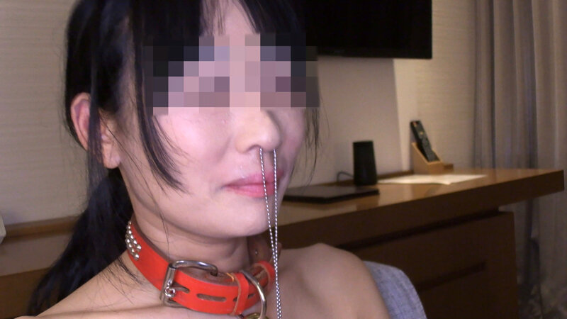 「【素人M女】鼻フック×バイブ責めSM調教！従順なマゾ女が快楽に溺れるフェラご奉仕プレイ」のサムネイル