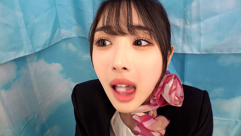 「【素人】美人受付嬢がデカチンをじゅぼじゅぼフェラ＆中出し！制服姿の淫らな姿がエロすぎる」のサンプル画像14枚目