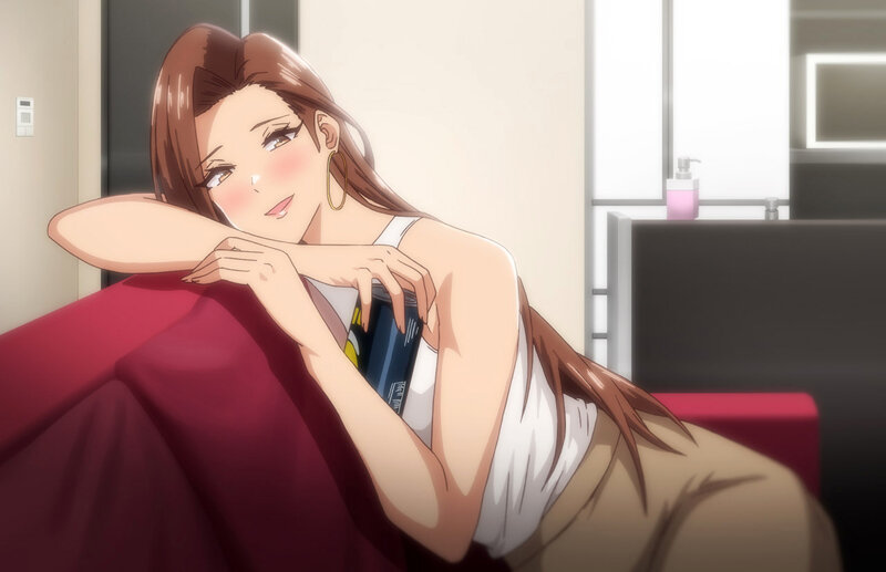 「巨乳女子校生たちとのハーレム生活でフェラ＆中出し三昧！今泉ん家ギャル溜まり場アニメ」のサンプル画像5枚目