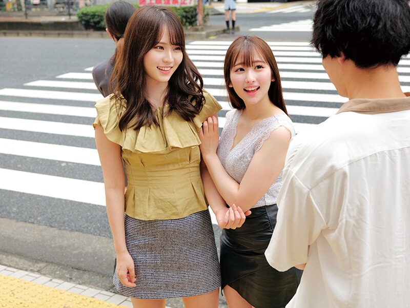 「【素人ナース】童貞筆おろし逆ナンパ！スレンダー美少女看護師2人が中出し治療プレイ」のサンプル画像2枚目