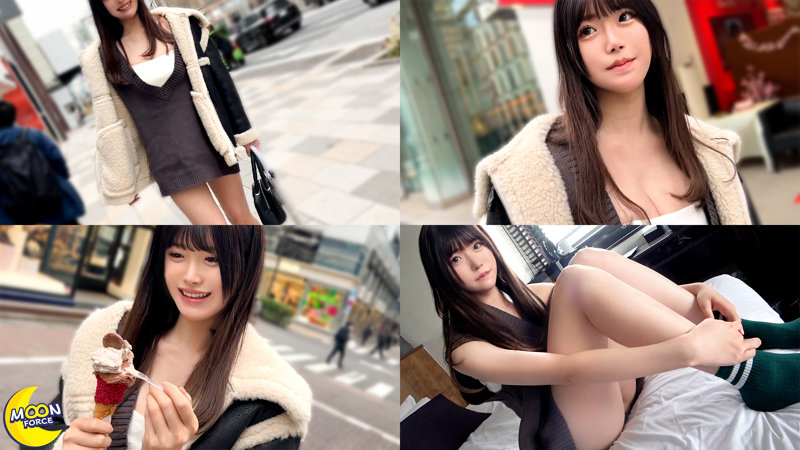 「【素人ハメ撮り】黒髪ロングの美少女みくると濃厚パイズリ＆騎乗位セックス｜G乳スレンダー美女に中出し」のサムネイル