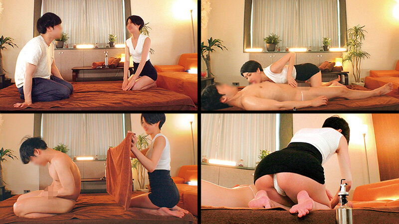 「【素人】健全メンズエステ嬢が童貞M男に母性覚醒！巨乳お姉さんの禁断中出し筆おろし盗撮」のサムネイル