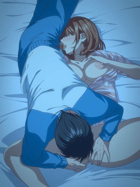 「【美少女】巨乳幼なじみとの甘い恋愛「キスハグ1 水平線」イチャラブシーン満載の話題作」のサンプル画像13枚目