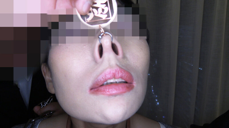 「【素人M女】鼻フック調教で従順に堕ちる美女の3P・ごっくんSMプレイ動画」のサンプル画像2枚目