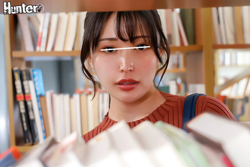 「文学女子と図書館で濃厚プレイ！手コキから騎乗位・バックで中出しまで堪能する職業色々動画」のサンプル画像2枚目