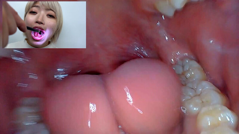 「【素人】美容部員お姉さんはるのちゃんの口内観察プレイ｜街角ナンパ企画で見せる恥じらい」のサンプル画像18枚目