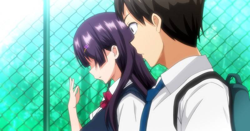 「巨乳女子校生が潮吹き絶頂！フェラ＆中出しで乱れる紫陽花の散ル頃にOVA【エロアニメ】」のサンプル画像2枚目