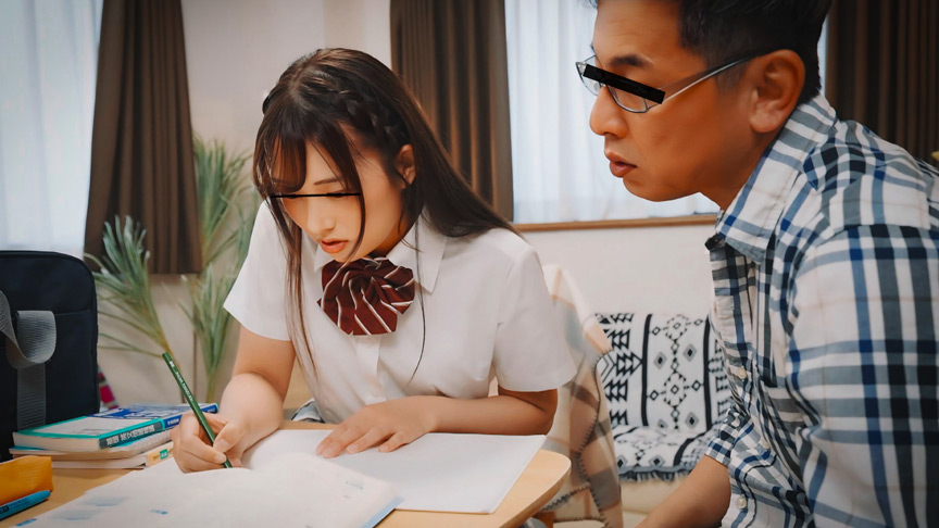 「【素人JK】家庭教師が教え子を夜這い！入試前の睡眠中に禁断の関係【寝取り中出し】」のサムネイル