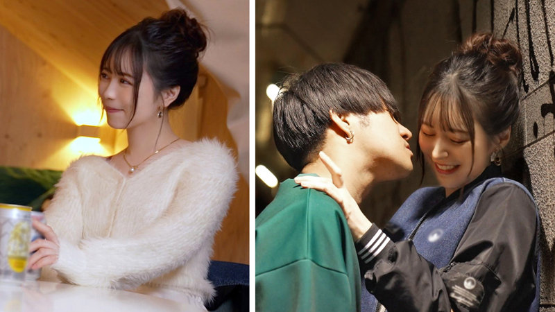 「【ゆい】清楚な色白スレンダー美女とハメ撮り中出しセックス｜美乳パイパンお姉さんの潮吹き絶頂」のサムネイル