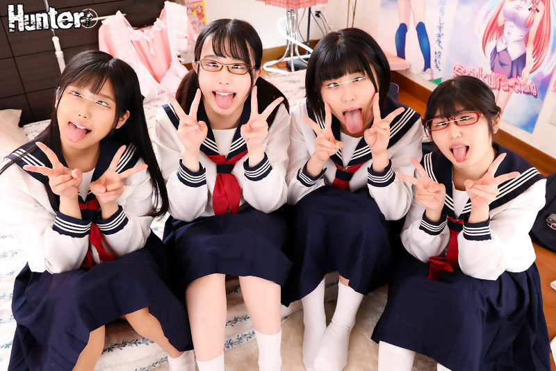 「【姉妹・女子校生】陰キャなオタク義妹と友達が中出し乱交で脱二次元!打ち解けない義妹の本性とは」のサンプル画像8枚目